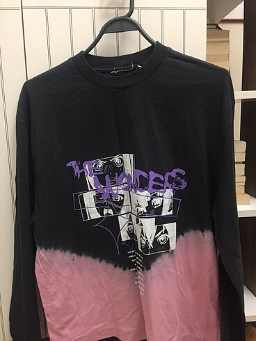 Baskılı oversize sweatshirt