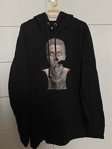 Kadın siyah sweatshirt