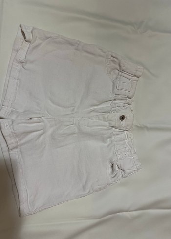 Defacto Kids Beyaz KotRahat Kesim Mini Şort - Görsel 2