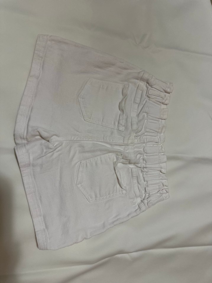 Defacto Kids Beyaz KotRahat Kesim Mini Şort - Görsel 3