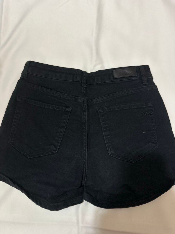 LTB Siyah Kadın Mini Denim Şort - Görsel 4