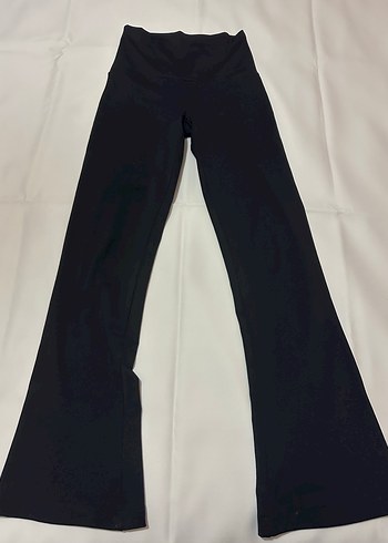 Oysho Siyah Baskılı Kadın/Cocuk Ispanyol Paca Tayt - Görsel 3