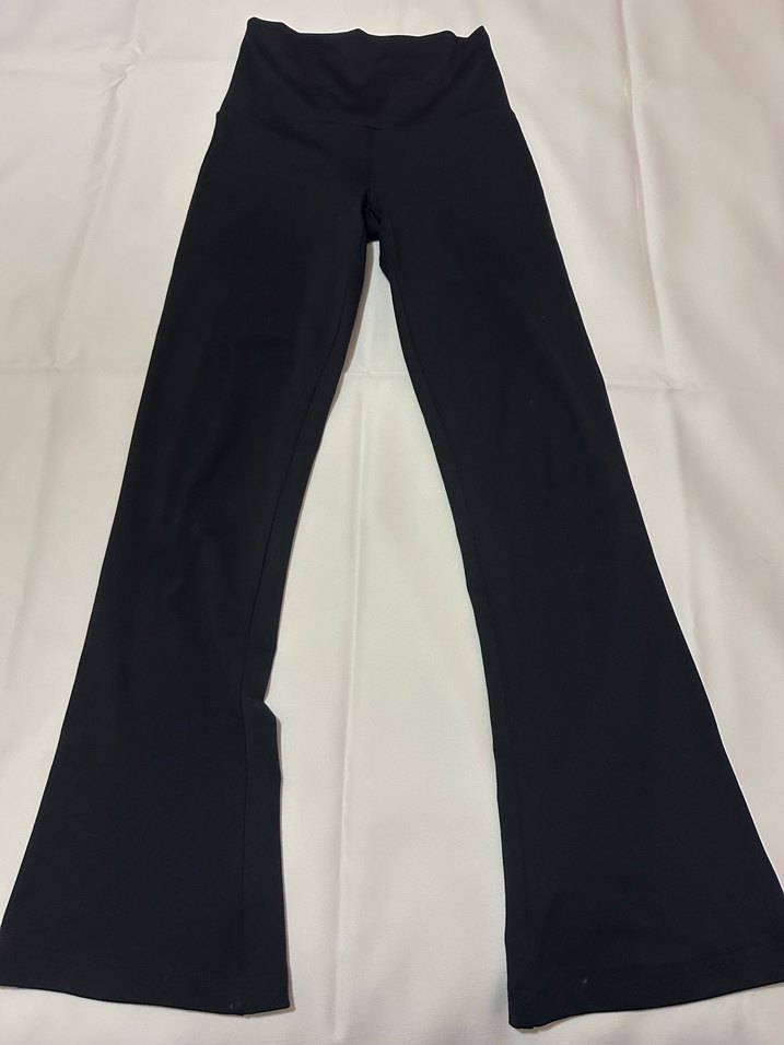 Oysho Siyah Baskılı Kadın/Cocuk Ispanyol Paca Tayt - Görsel 2