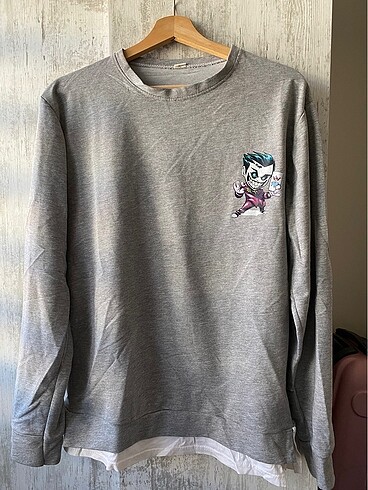 Gri sweatshirt