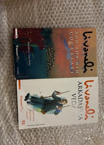 Son Ada'nın Çocukları ve Arkadaşıma Veda Romanları