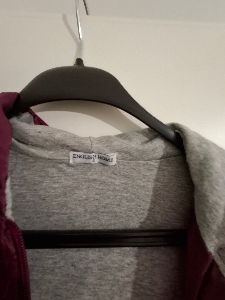 Bordo Parlak Kadın Midi Ceket - Görsel 5