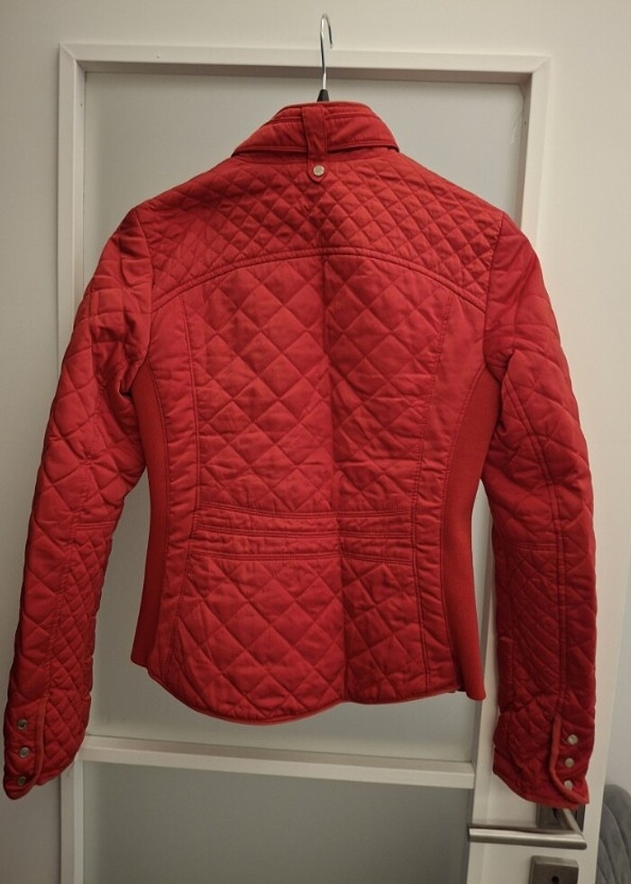 Kapitone model kısa ceket  - Görsel 5