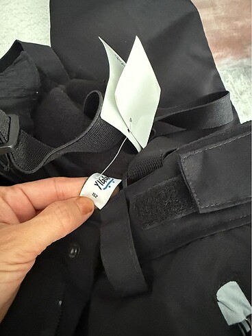 12-13 Yaş Beden siyah Renk Kayak pantalon