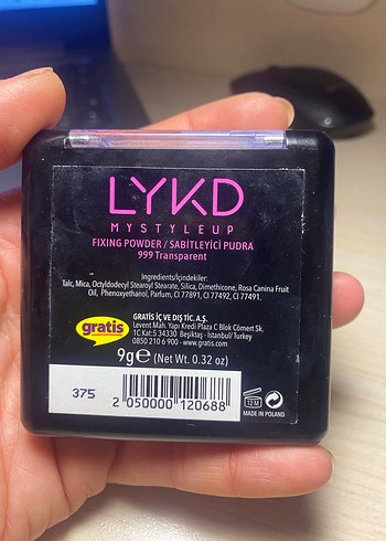 LYKD MYSTYLEUP Sabitleyici Pudra - Görsel 2