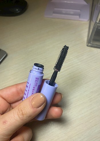 Pastel Mor Maybelline Maskara - Görsel 2