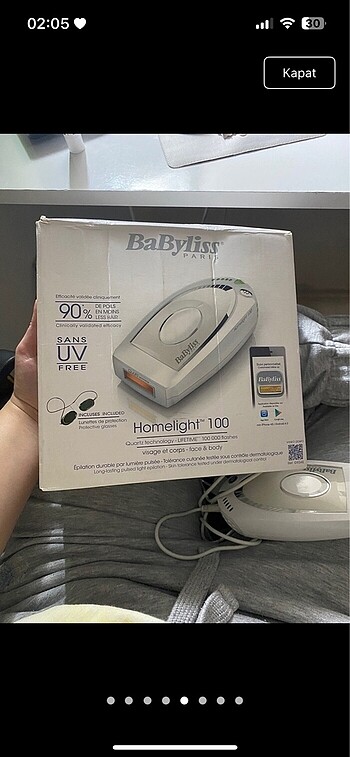 Babyliss lazer