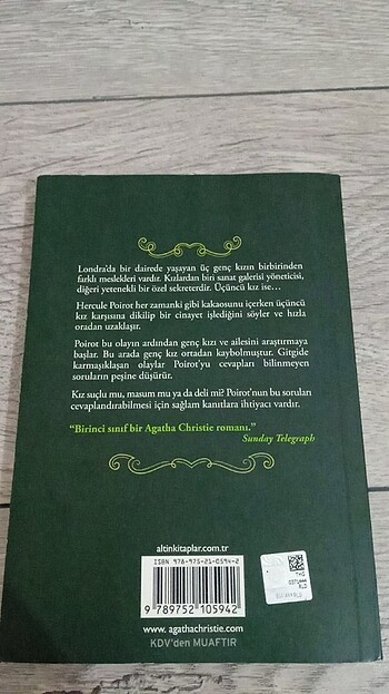  Üçüncü kız okuma kitabı 