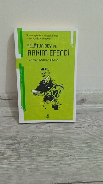 Felatun Bey ve Rakım Efendi Okuma kitabı 