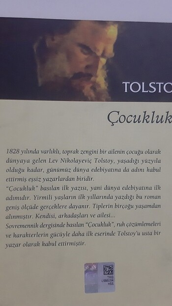  Çocukluk tolstoy kitap 