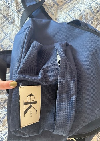  Beden mavi Renk Kadın calvin klein Mavi Sırt Çantası
