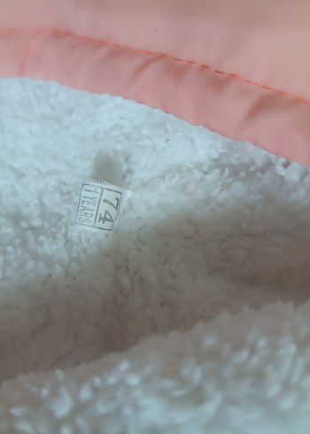 Kapüşonlu Pembe Bebek Tulumu - Görsel 2