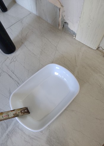 Beden beyaz Renk PLASTİK BEYAZ TABAK