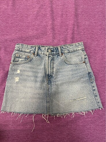 Stradivarius denim etek