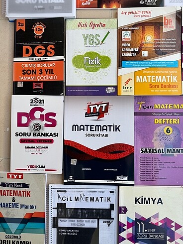 Beden Renk DGS YKS KPSS ALES sınav kitapları
