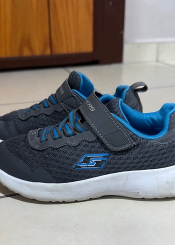 Skechers Gri Mavi 29 numara Erkek Çocuk Spor Ayakkabı