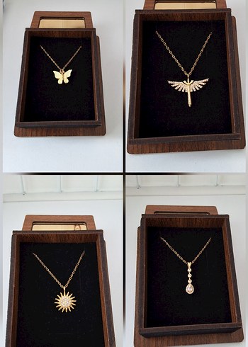 Gold Kadın Kolye Ucu - Görsel 2