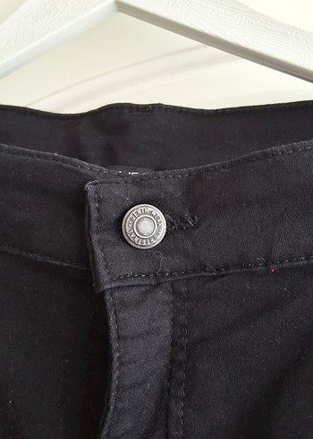 Siyah Kadın Kot Pantolon - Görsel 3