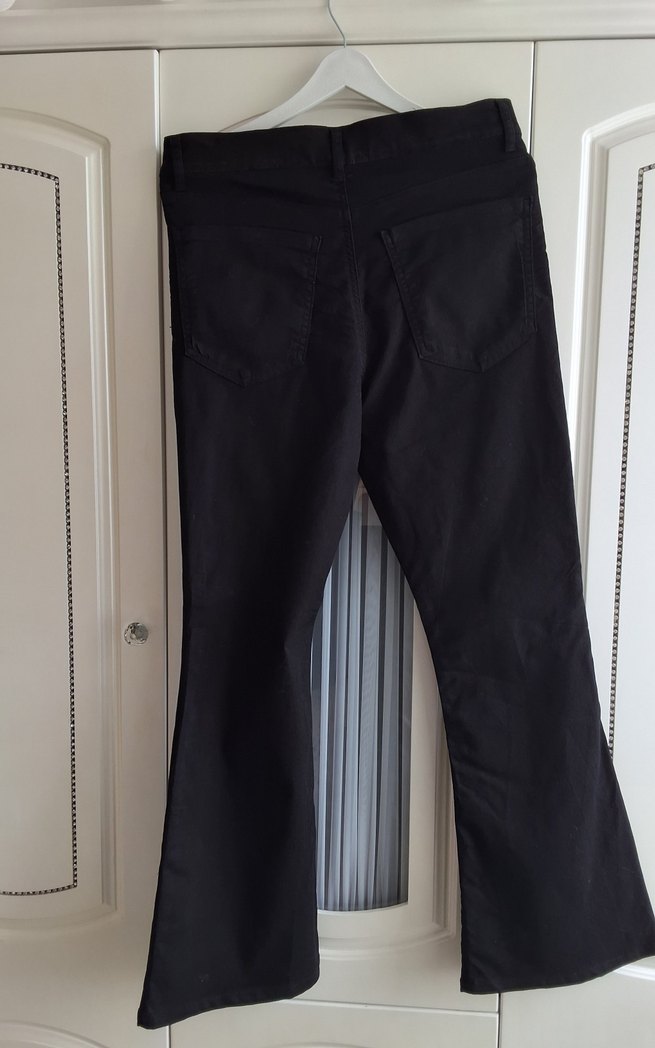 Siyah Kadın Kot Pantolon - Görsel 2