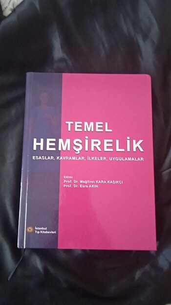 Hemşirelik esasları kitabı