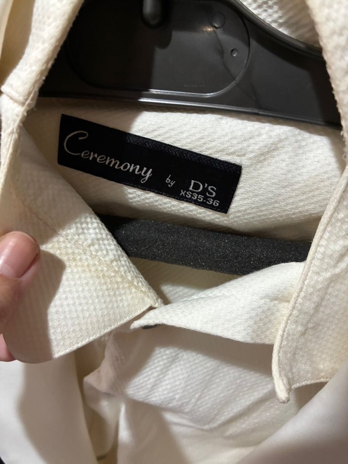 Ds damat Beyaz Erkek Takım Elbise - Görsel 2