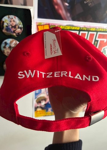 Alberto mobaco Kırmızı Kadın Spor Şapka Velcro Ayarlı - Görsel 2