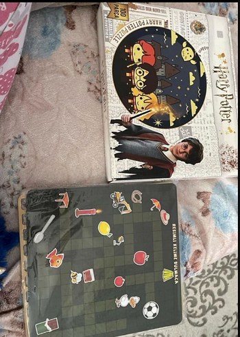 Harry Potter Temalı Çok Renkli Masa Oyunu