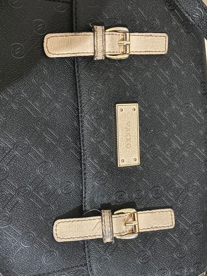 Vakko Siyah Deri Tokalı Kadın Çanta - Görsel 2