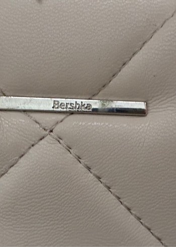 Bershka Bej Deri Kadın Çanta - Görsel 7
