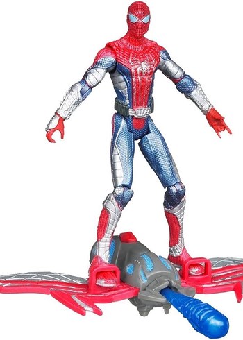 Kırmızı-Koyu Örümcek Adam Aksiyon Figürü - Görsel 7