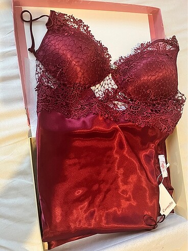 xl Beden bordo Renk İç çamaşırı