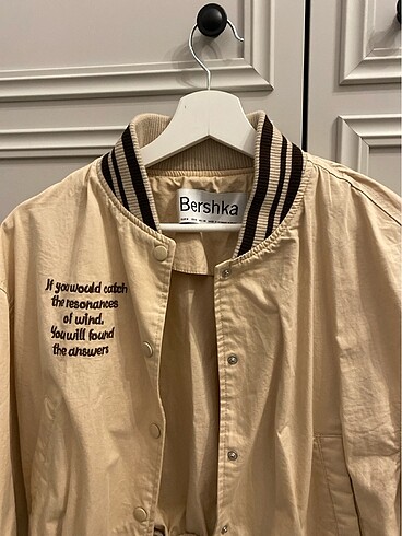 BERSHKA Bomber Kolej Ceket