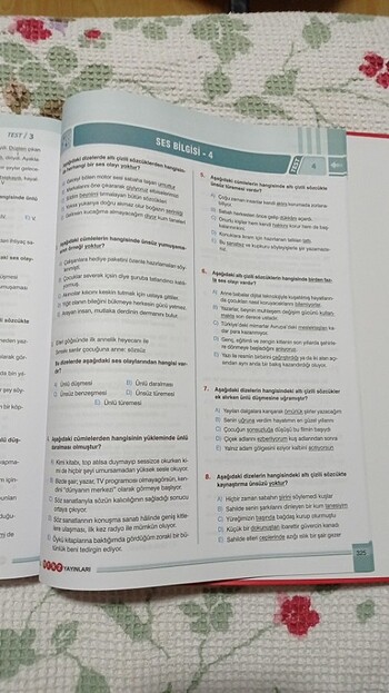 Beden Renk MERKEZ YAYINLARI TYT TÜRKÇE SORU BANKASI