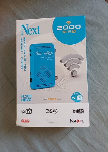 Next 2000 Wi-Fi Uydu Alıcısı TTURKSAT Destekli - Görsel 5