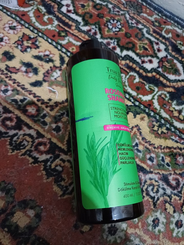 True Bee Biberiye Özlü Şampuan 400 ml - Görsel 3