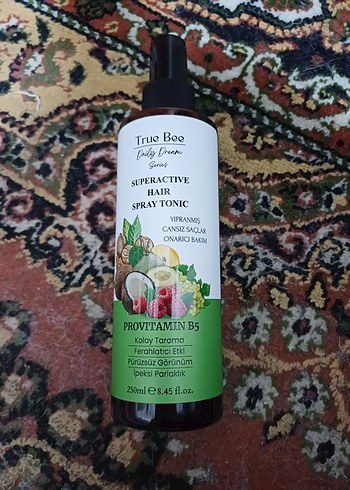 True Boo Superactive Saç Spreyi Tonik - Görsel 2