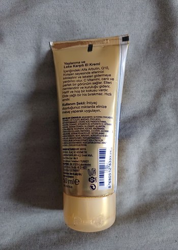 Bioder Q10 Leke Karşıtı El Kremi 50 ml - Görsel 2