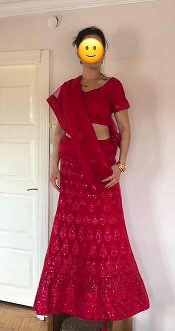 xl Beden Hint geleneksel kadın kıyafeti