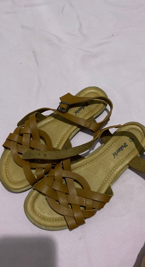 Kahverengi Kadın  Sandalet - Görsel 2