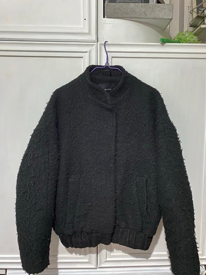 Puf Kollu bomber ceket - Görsel 2