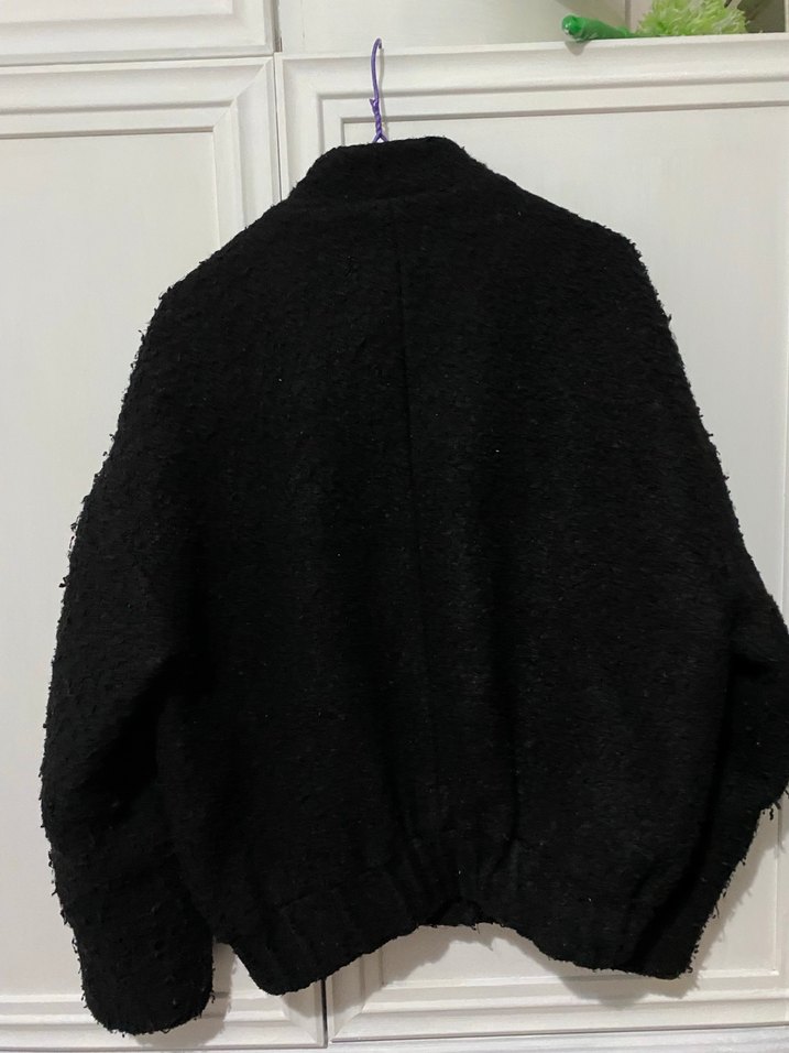 Puf Kollu bomber ceket - Görsel 5