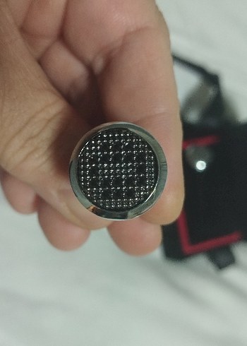 Siyah Modern Erkek Kol Düğmeleri - Görsel 2