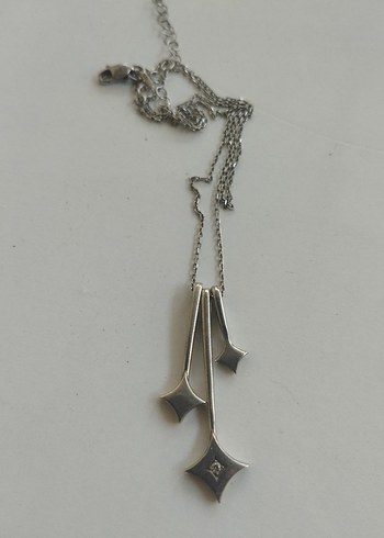 zen pırlanta gümüş kolye - Görsel 3