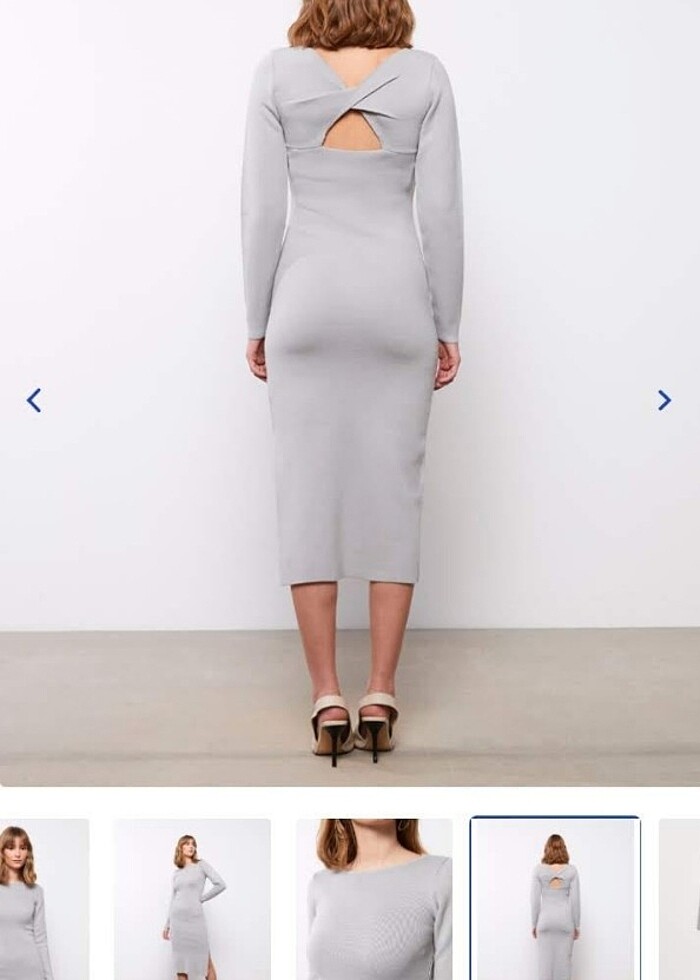 Triko elbise - Görsel 3