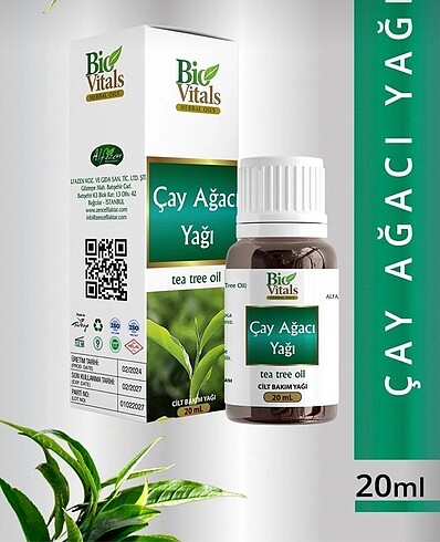Çay ağacı yağı