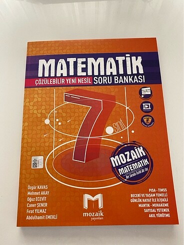 Mozaik 7. Sınıf matematik soru bankası